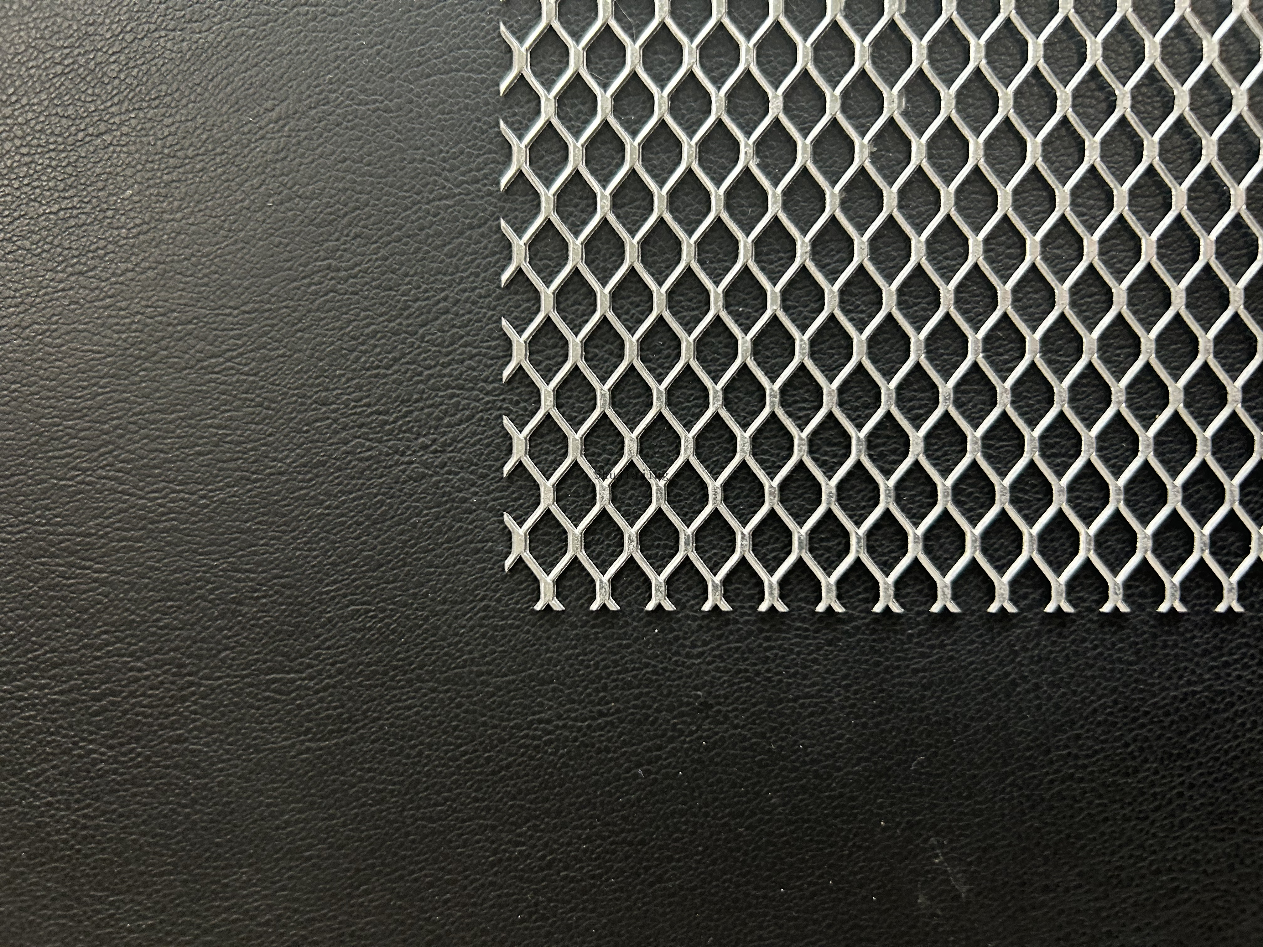 Custom Flat Aluminum Mesh Expanded Air Conditioning Filter Metal Frame Sheet
